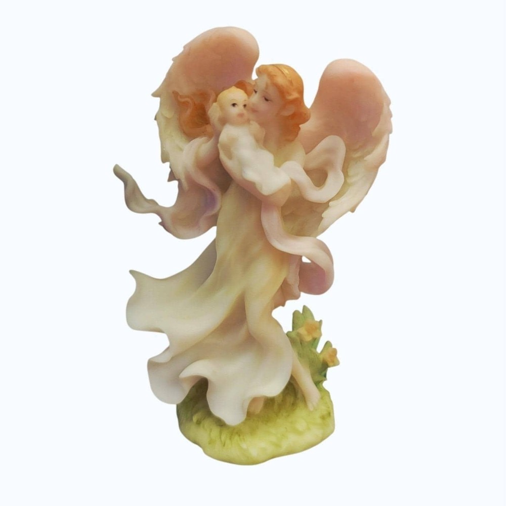 Seraphim Classics March Angel Motherhood Collection Roman Inc 80773 2003 COA